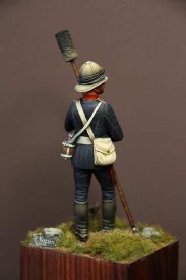 Rear Royal Artillery, Sudan Campaign 1880 - 75mm figure fine scale model kit produced by Hawk Miniatures
