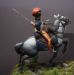 11th Mounted Hussar, during the Charge of the Light Brigade, Crimean War 1854 a 90mm figure fine scale model kit produced by Hawk Miniatures