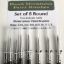 Kolinsky Sable Paintbrush Set (Set of 8 Rounds)