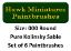 Kolinsky Sable Paintbrush Set Size 000 (Set of 6 Rounds)