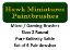 Micro Gaming Paintbrush Set Size 2 (Set of 6 Rounds)