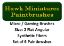 Micro Gaming Paintbrush Set Size 2 (Set of 6 Flat Angular)