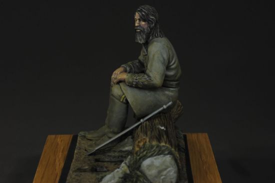 Right Internment, Battle of Antietam 1862 a 75mm figure fine scale model kit produced by Hawk Miniatures