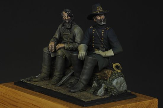 Internment, Battle of Antietam 1862 a 75mm figure fine scale model kit produced by Hawk Miniatures