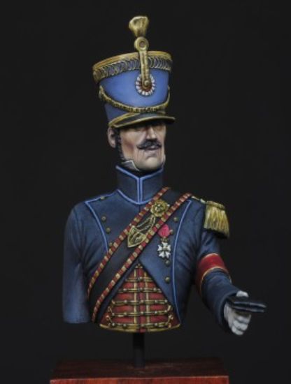 Front: General C E Gudin de la Sablonnière in ADC uniform