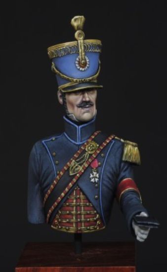 Front: General C E Gudin de la Sablonnière in ADC uniform