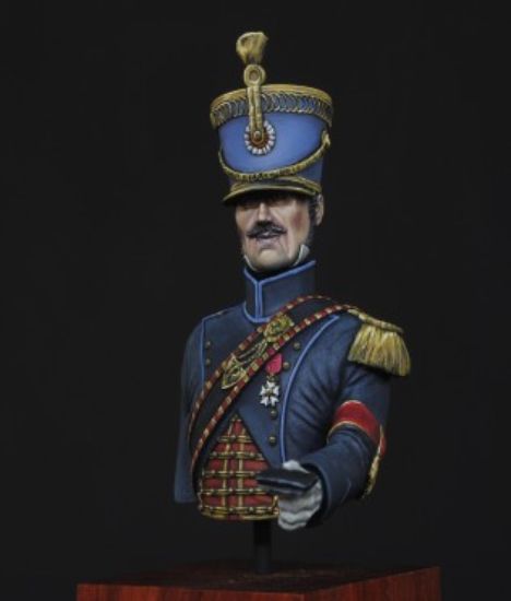 Front Left: General C E Gudin de la Sablonnière in ADC uniform