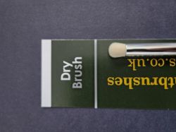 Dry Brush - Round Oval