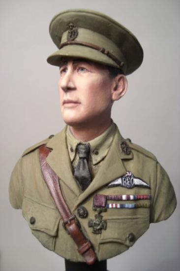 Bust of James McCudden VC, DSO & Bar, MC & Bar, MM