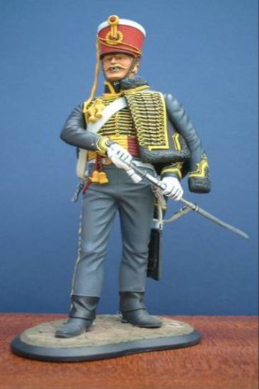 Private 10th Hussars, Prince of Wales Own Royal, Waterloo 1815