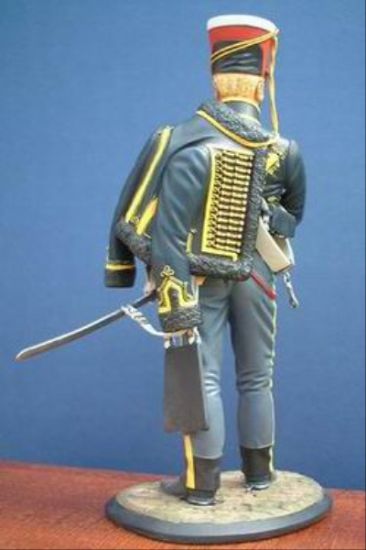 Rear of Private 10th Hussars, Prince of Wales Own Royal, Waterloo 1815