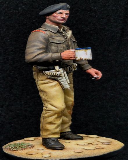 British Tank Commander, North Africa, 1940 - 1943