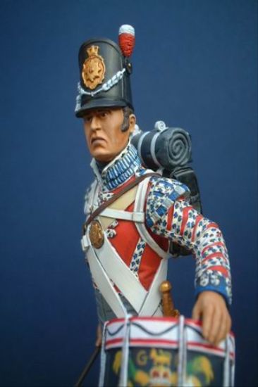 Drummer 2nd Battalion Coldstream Guards, Waterloo 1815